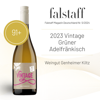 Preview: 2023-er Grüner Adelfränkisch QbA trocken - Genheimer Kiltz