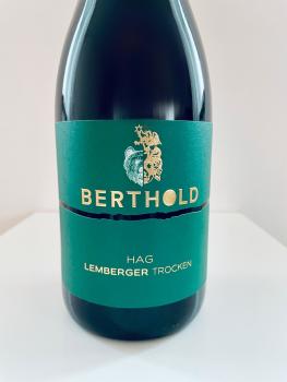 2022-er Lemberger Neckarsulmer Hag QbA trocken - Weingut Berthold