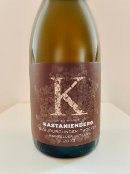 2022-er Grauburgunder Hainfelder Letten QbA trocken - Weingut Kastanienberg