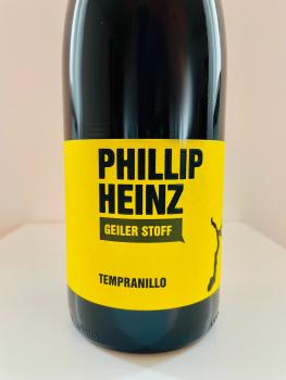 2022-er "geiler Stoff" Tempranillo QbA trocken - Phillip Heinz