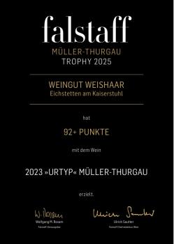 Preview: 2024-er "Urtyp" Müller-Thurgau QbA trocken - Weingut Weishaar