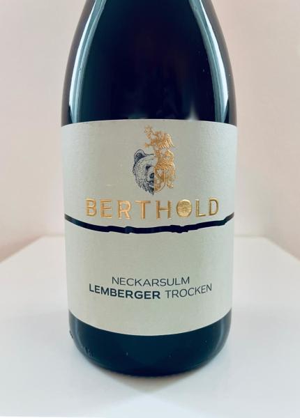 2022-er Neckarsulmer Lemberger QbA trocken - Weingut Berthold