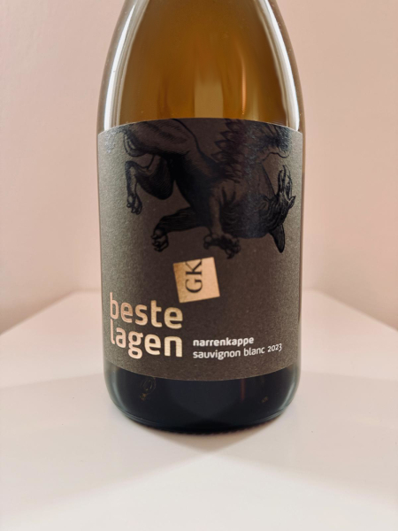 2023-er Sauvignon Blanc Narrenkappe Beste Lagen QbA trocken - Genheimer Kiltz