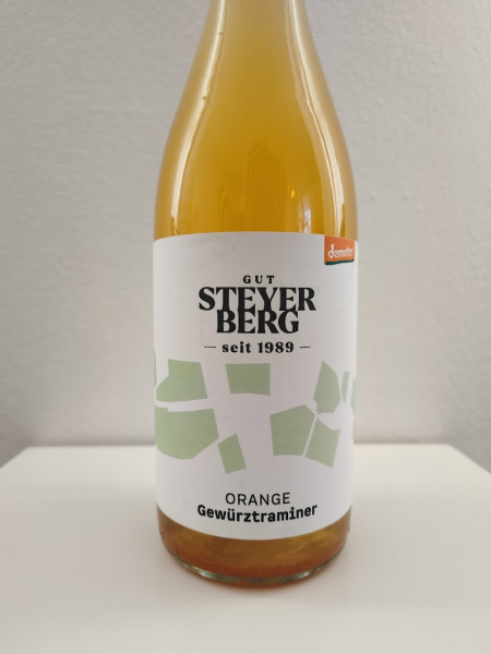 2023-er Gewürztraminer Orange Nahegauer Landwein trocken - Gut Steyerberg