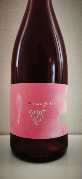 2022-er "Rosa Feder" Pet Nat Rosé - Weingut Helmut Christ