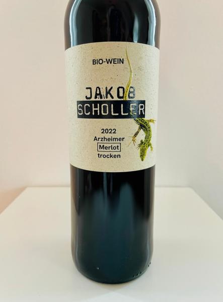 2022-er Merlot Arzheim QbA trocken - Weingut Scholler