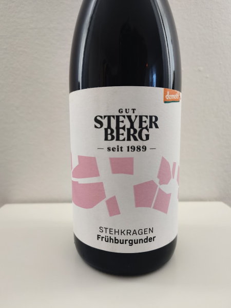 2019-er Frühburgunder Stehkragen Nahegauer Landwein trocken - Gut Steyerberg