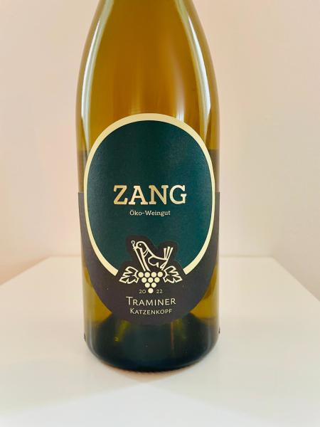 2022-er Traminer QbA trocken - Sommeracher Katzenkopf, Ökoweingut Zang
